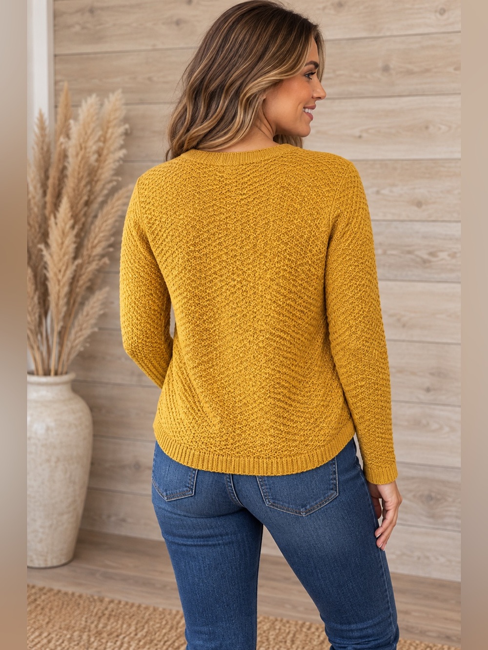 Mustard Yellow Long Sleeve Top - NWT - Picture 11 of 16